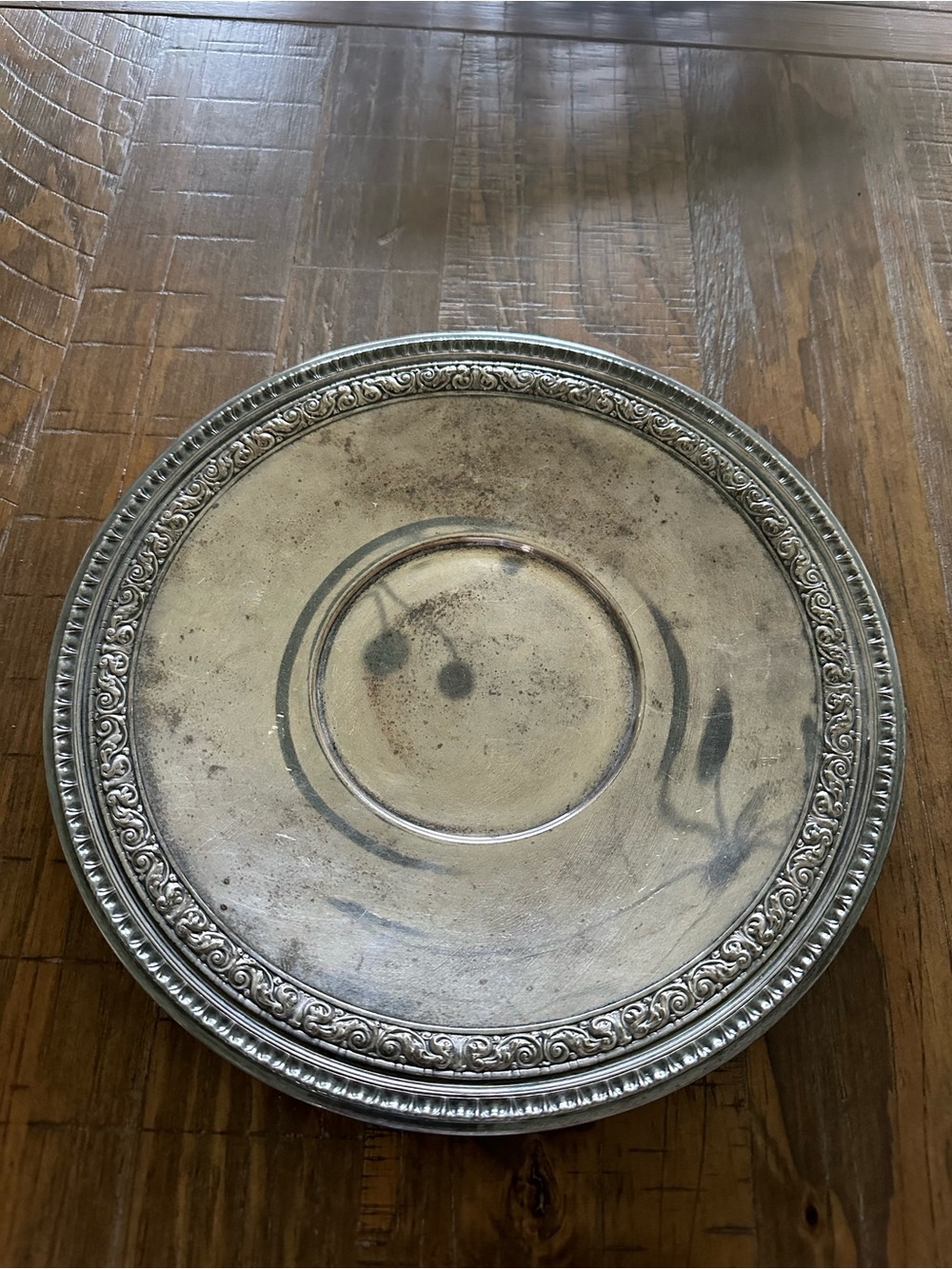 Vintage Silver Plate Reed & Barton Plate
